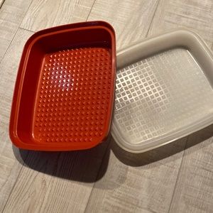 Tupperware storage container 11x5 inches